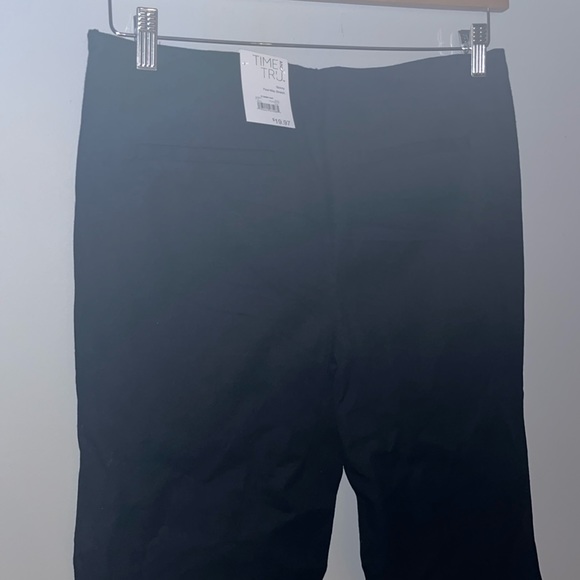 Time And Tru Skinny Four Way Stretch Womens Side Waist Zip Up Pants - Picture 8 of 9